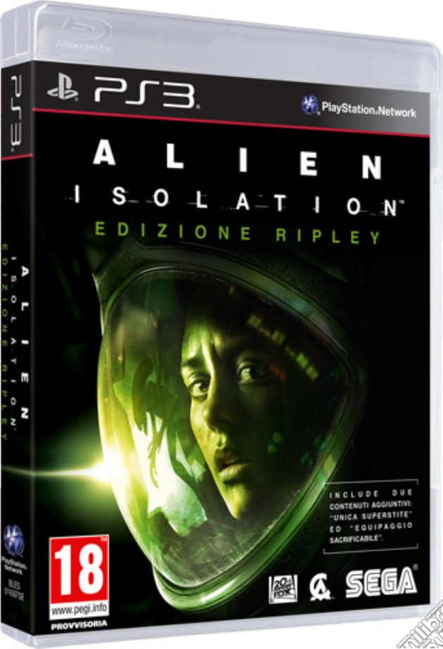 Alien Isolation Ripley Ed. videogame di PS3