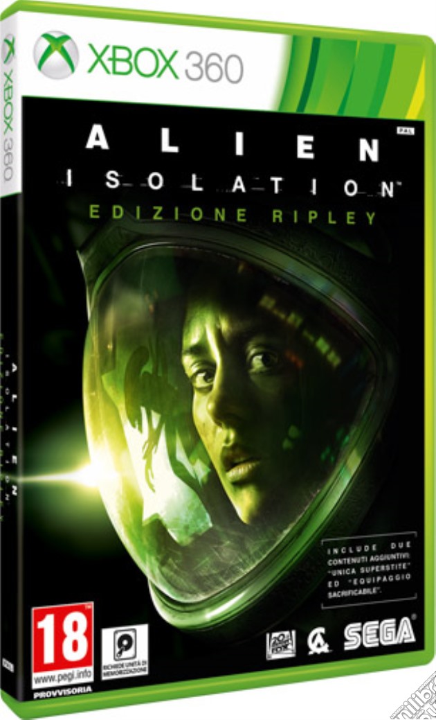 Alien Isolation Ripley Ed. videogame di X360