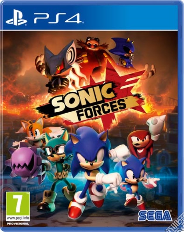 Sonic Forces videogame di PS4