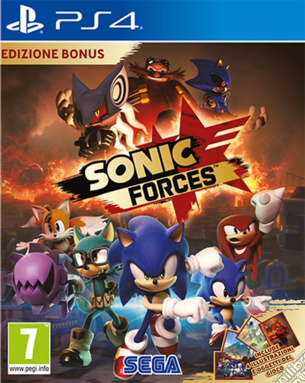 Sonic Forces Bonus Ed. videogame di PS4