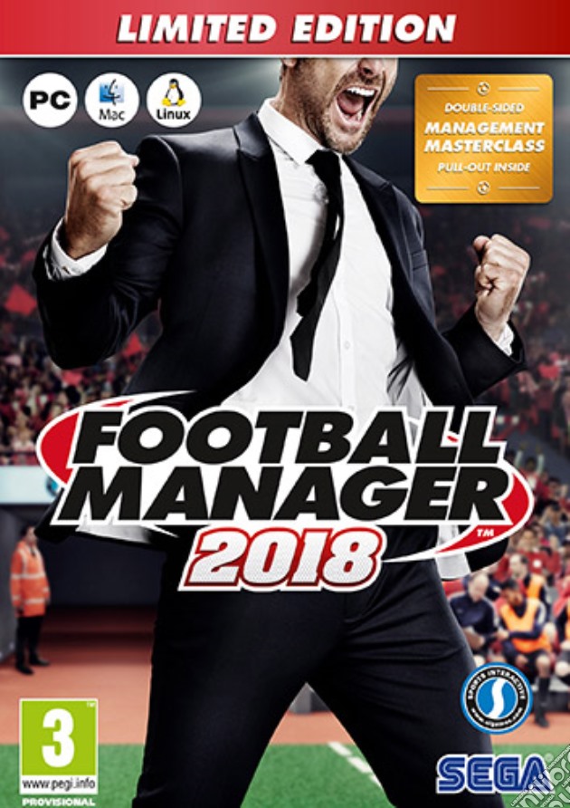 Football Manager 2018 Ltd. Ed. videogame di PC