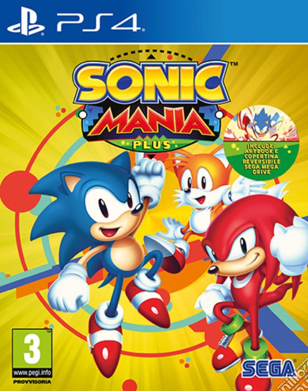 Sonic Mania Plus + Artbook videogame di PS4