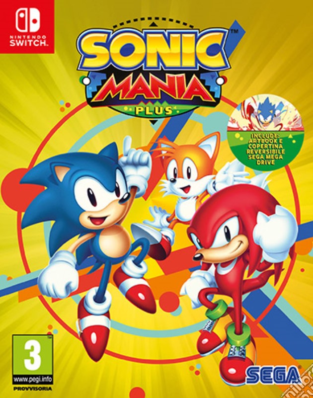 Sonic Mania Plus + Artbook videogame di SWITCH