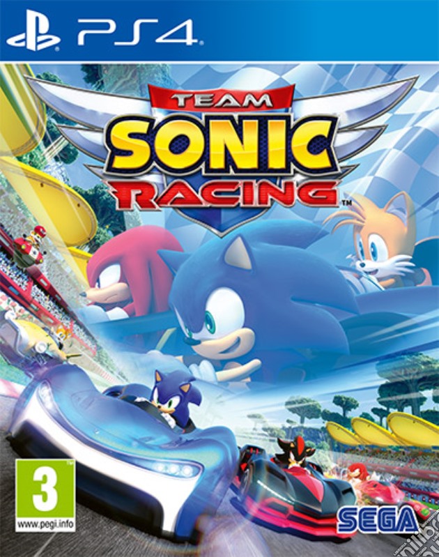 Team Sonic Racing videogame di PS4