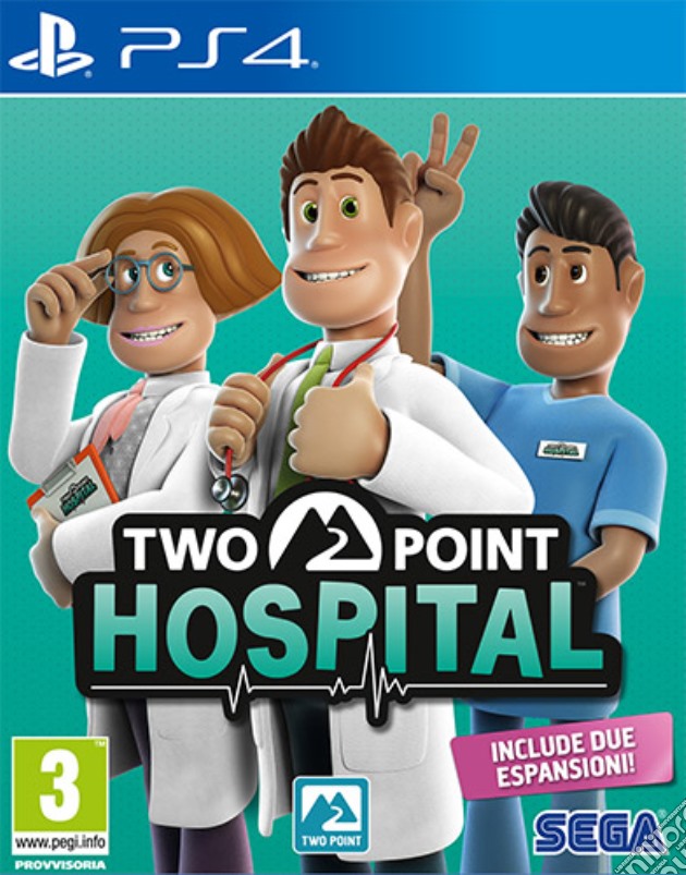 Two Point Hospital videogame di PS4