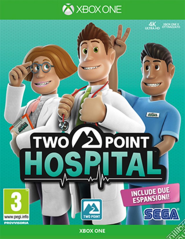 Two Point Hospital videogame di XONE
