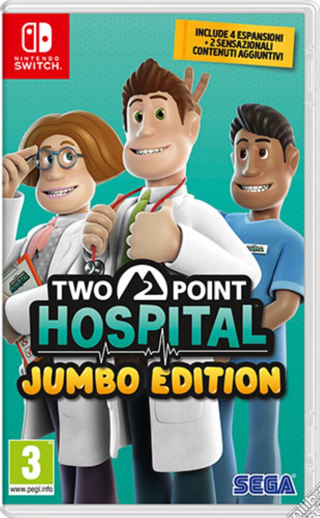 Two Point Hospital: Jumbo Edition videogame di SWITCH