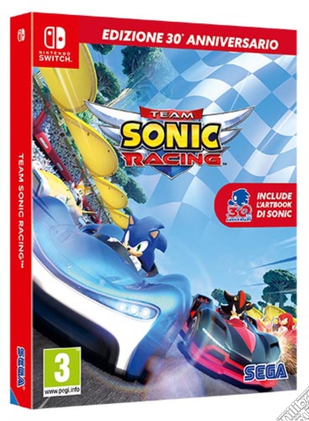 Team Sonic Racing 30th Anniversary Ed. videogame di SWITCH