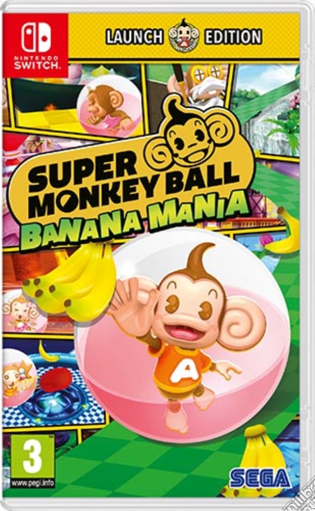 Super Monkey Ball Banana Mania videogame di SWITCH
