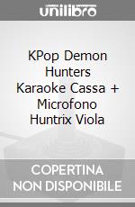 KPop Demon Hunters Karaoke Cassa + Microfono Huntrix Viola game acc
