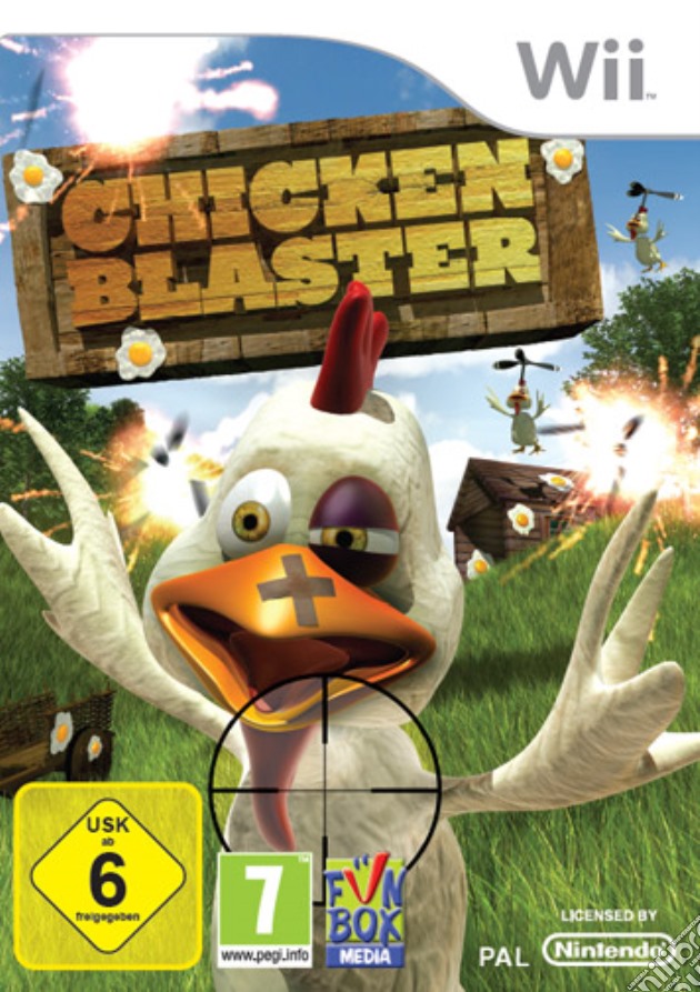 Chicken Blaster videogame di WII
