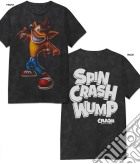 T-Shirt Crash Bandicoot Spin Crash Wump L game acc