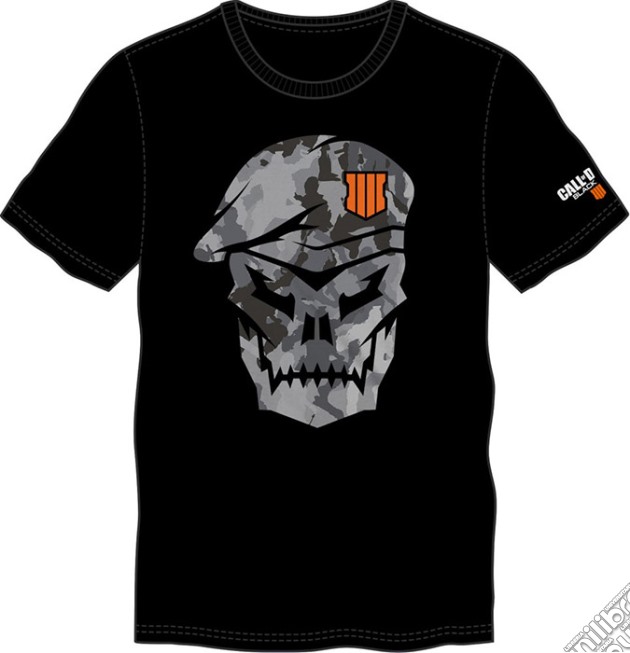 T-Shirt COD Black OPS IIII-Teschio Tg.S videogame di TSH