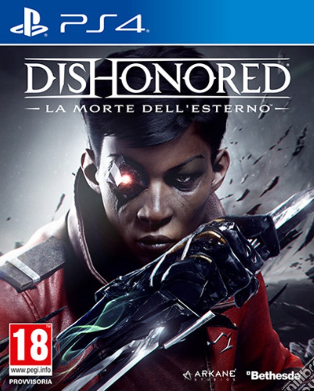 Dishonored La Morte Dell'Esterno videogame di PS4