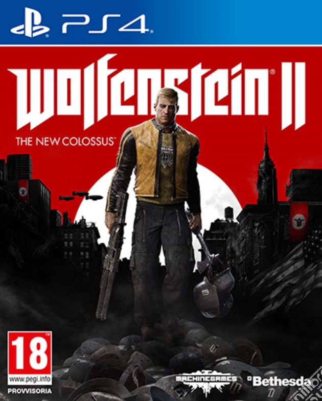 Wolfenstein 2: The New Colossus videogame di PS4
