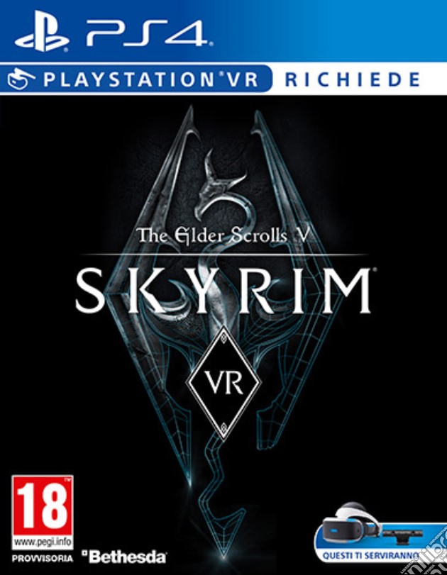 The Elder Scrolls V: Skyrim VR videogame di PSVR