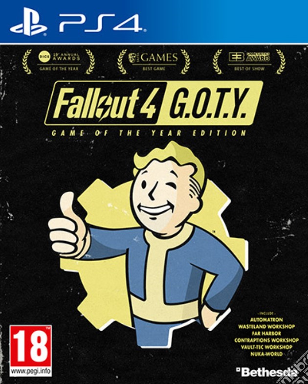 Fallout 4 GOTY videogame di PS4
