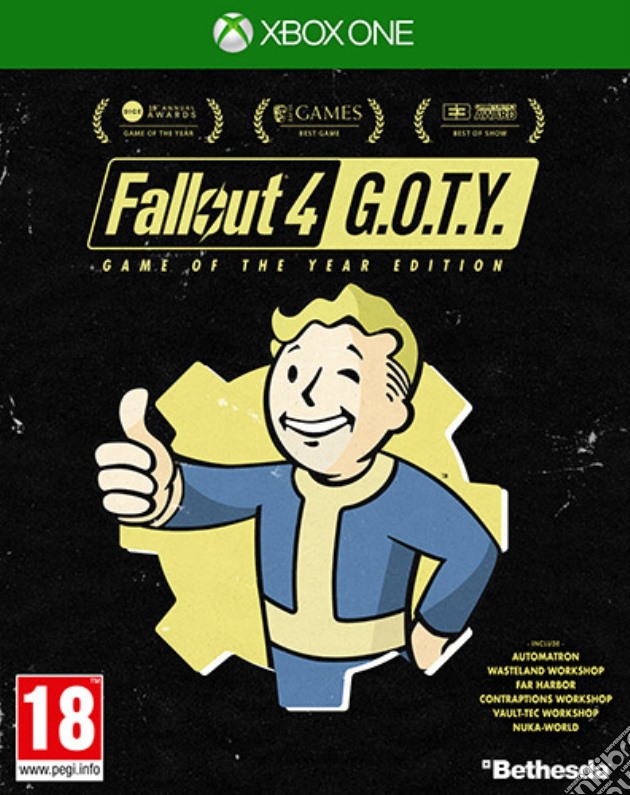 Fallout 4 GOTY videogame di XONE