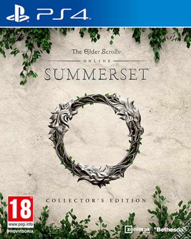 TheElderScrolls Online Summerset Coll.Ed videogame di PS4