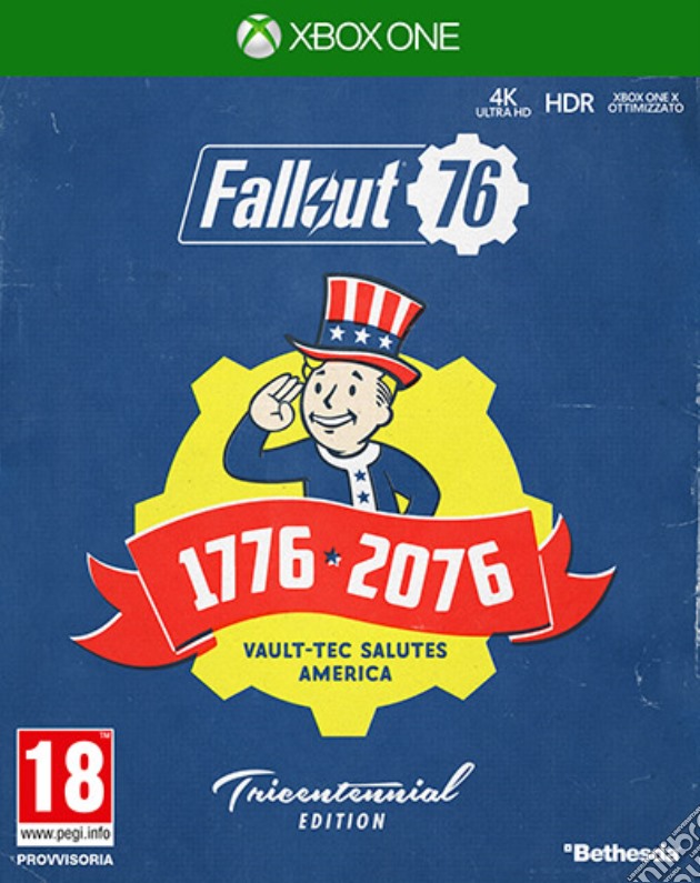 Fallout 76 Tricentennial Edition videogame di XONE