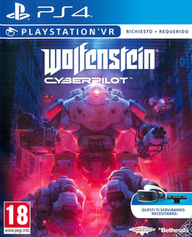 Wolfenstein Cyberpilot videogame di PS4
