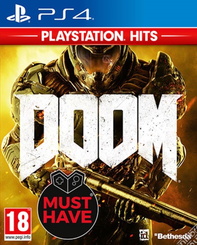 Doom PS Hits MustHave videogame di PS4