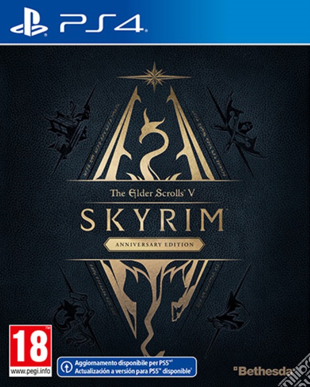 The Elder Scrolls V Skyrim Anniversary videogame di PS4