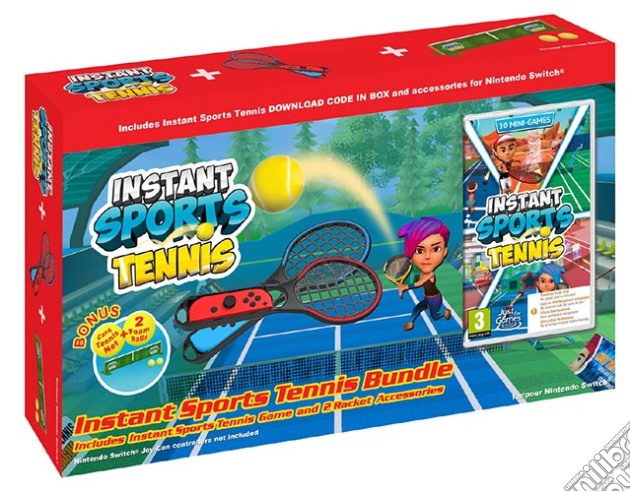 XBITE Instant Sports Tennis Bundle videogame di SWITCH