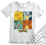 T-Shirt Kids Pokemon Squares 7-8 Anni game acc