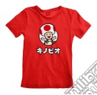 T-Shirt Nintendo Super Mario Toad 3-4 Anni game acc