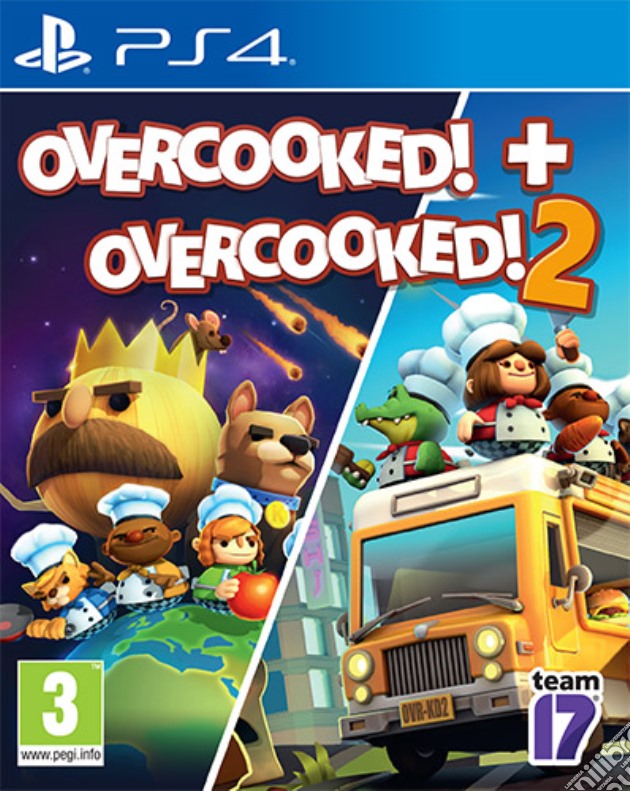 Overcooked! + Overcooked! 2 videogame di PS4