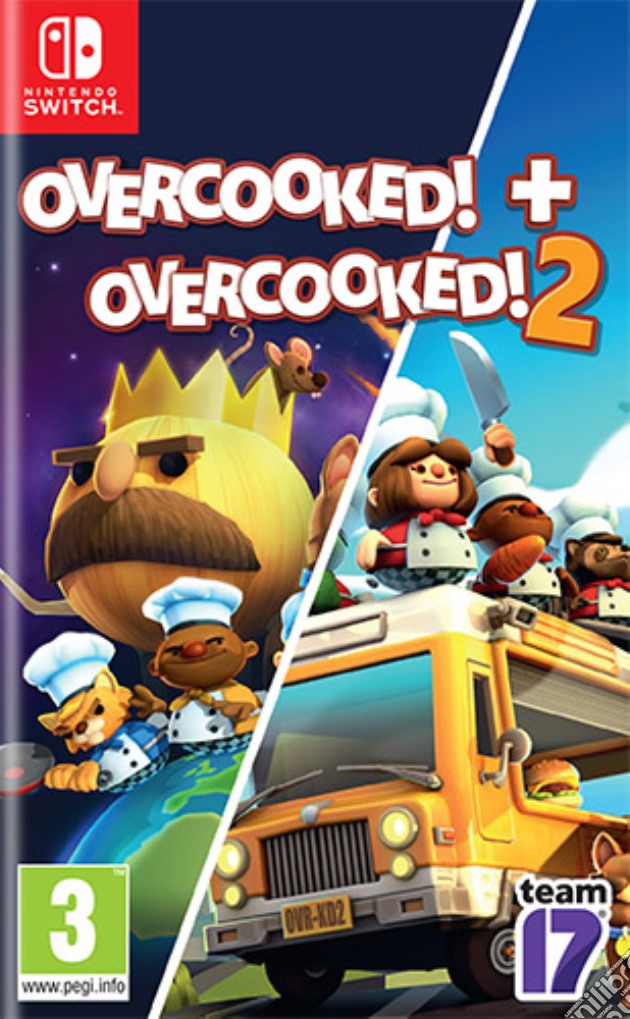 Overcooked! + Overcooked! 2 videogame di SWITCH