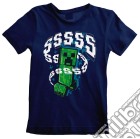 T-Shirt Minecraft Creeperss 3-4 Anni game acc