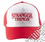 Cap Stranger Things Logo Rosso