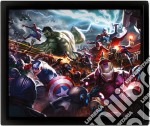 Quadro 3D Marvel Future Fight Heroes Assault