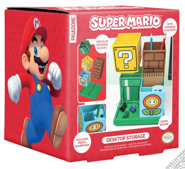 Paladone Portamatite Super Mario videogame di GARS