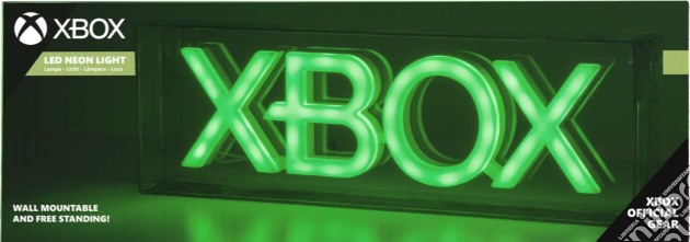 Paladone Lampada Neon Xbox Logo videogame di GLAM