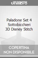 Paladone Set 4 Sottobicchieri 3D Disney Stitch videogame di GTAZ