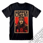 T-Shirt Stranger Things Hopper Lives S4 XL game acc