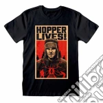 T-Shirt Stranger Things Hopper Lives S4 XXL game acc
