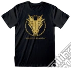 T-Shirt House of the Dragon Gold Ink Skull M game acc