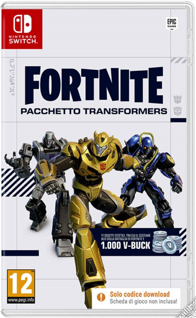 Fortnite Pacchetto Transformers (CIAB) videogame di SWITCH
