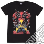 T-Shirt Marvel Deadpool & Wolverine Weapons XXL game acc