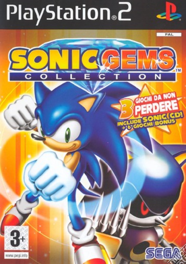Sonic Gems Collection videogame di PS2