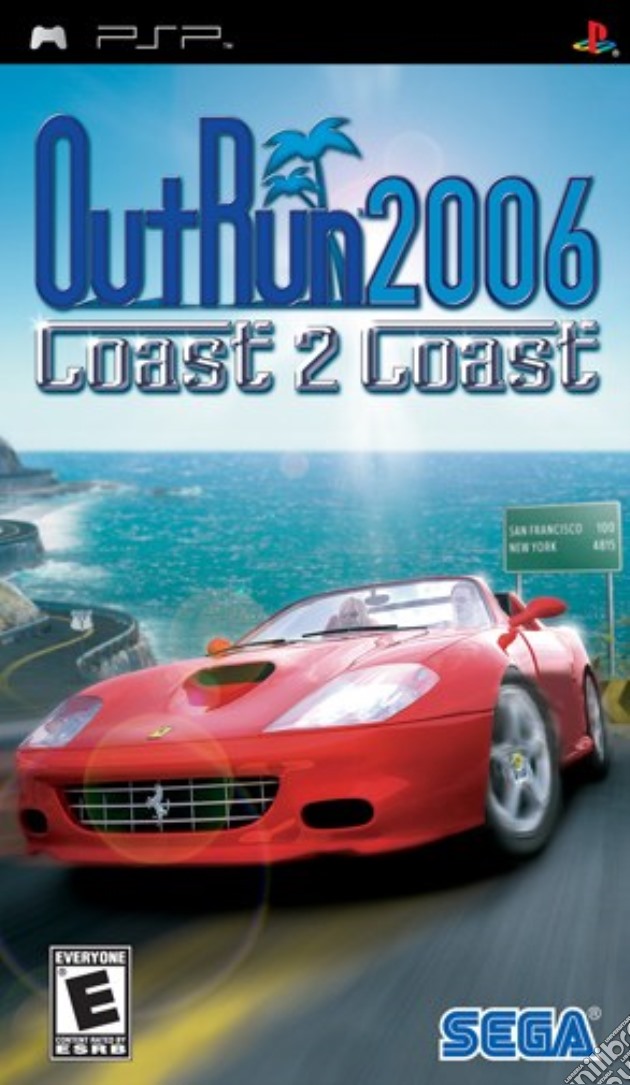 Outrun 2006 Coast 2 Coast videogame di PSP