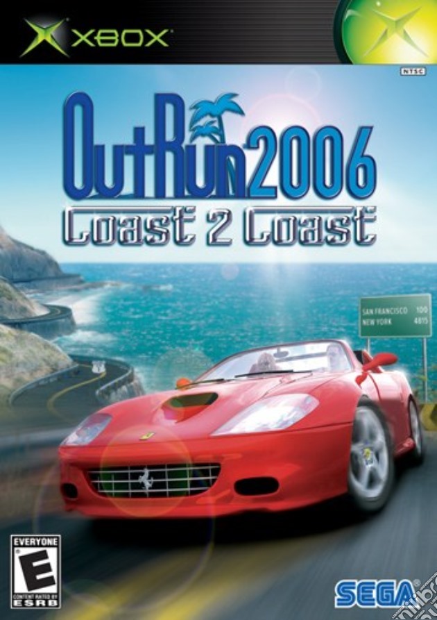 Outrun 2006 Coast 2 Coast videogame di XBOX