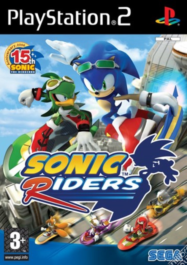 Sonic Riders videogame di PS2