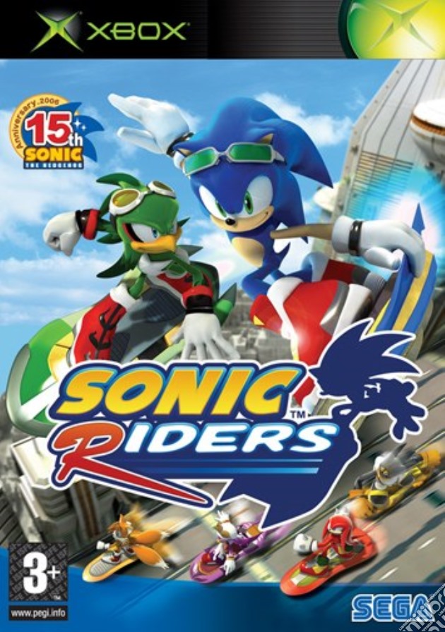 Sonic Riders videogame di XBOX
