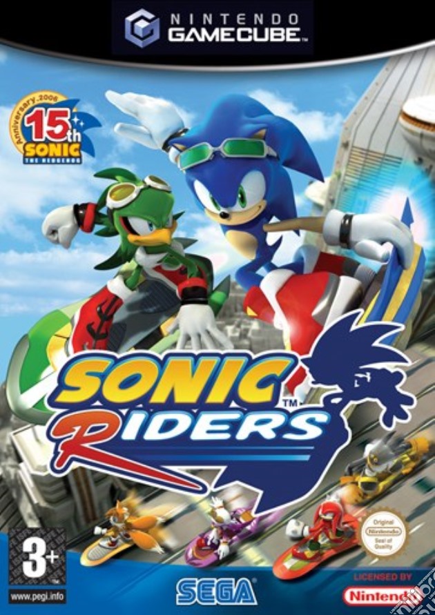 Sonic Riders videogame di G.CUBE