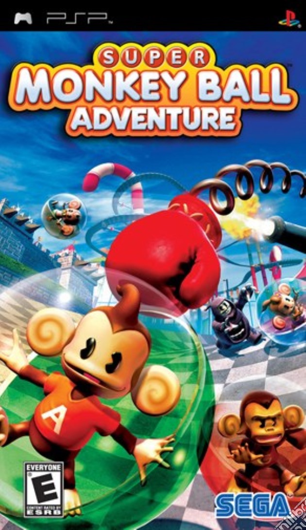 Super Monkey Ball Adventure videogame di PSP